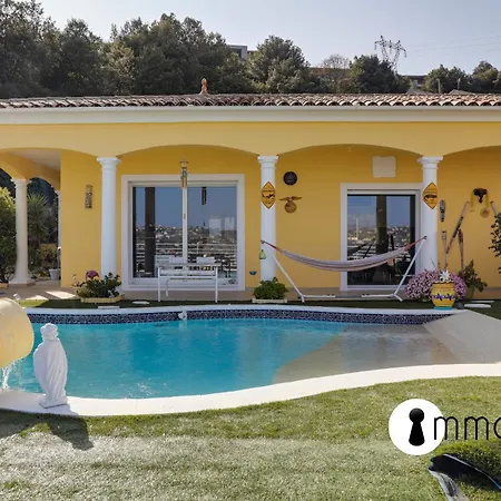 Сasa de vacaciones Luxury With Swimming Pool Saint-Laurent-du-Var